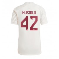 Camisa de Futebol Bayern Munich Jamal Musiala #42 Equipamento Alternativo 2023-24 Manga Curta